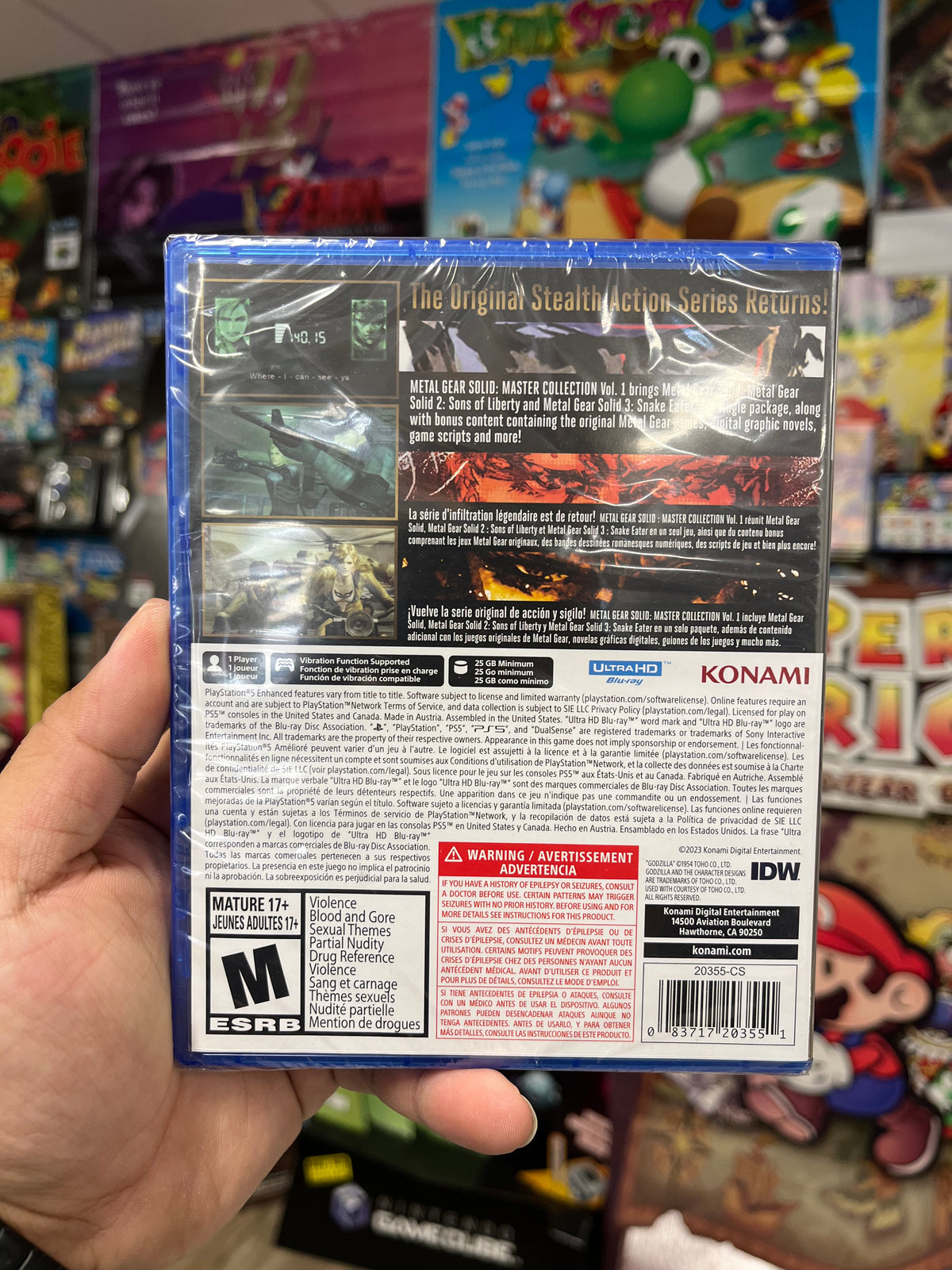 Metal Gear Solid: Master Collection Vol. 1 - PS5 Sealed