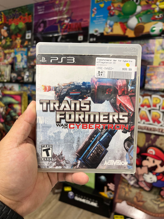 Transformers: War for Cybertron - PS3 Boxed