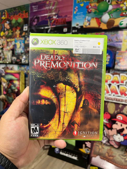 Deadly Premonition - Xbox 360 CIB