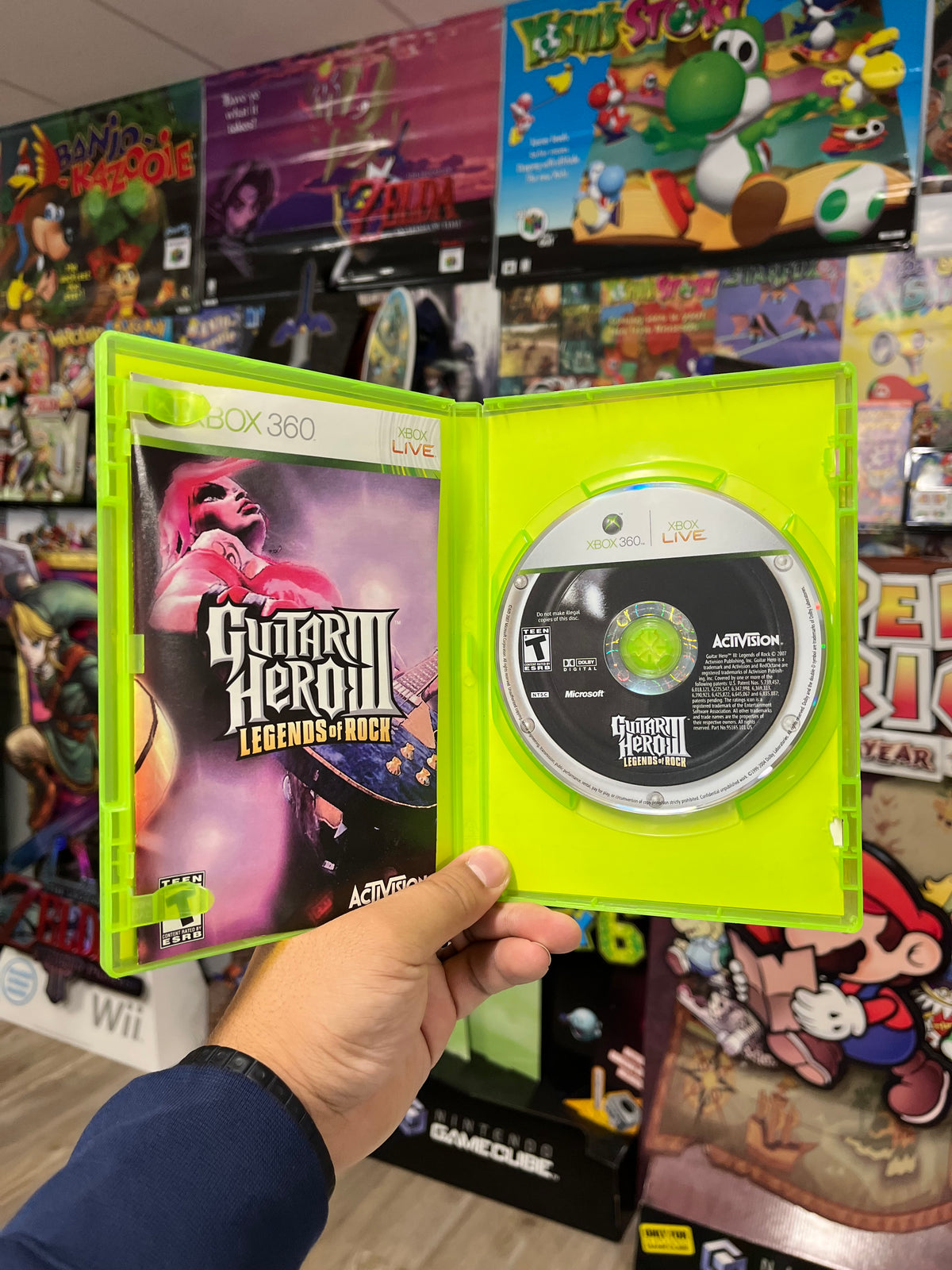 Guitar Hero III Legends of Rock [Not For Resale] - Xbox 360 CIB