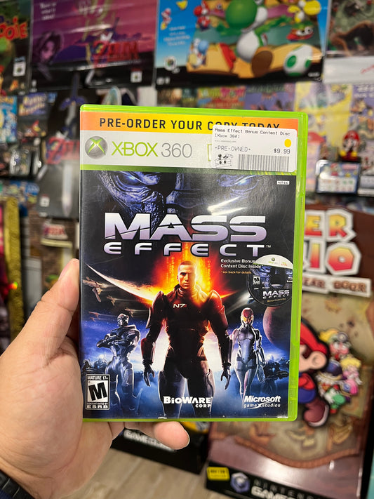 Mass Effect Bonus Content Disc - Xbox 360 Boxed