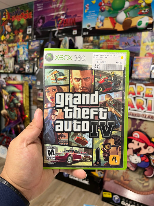 Grand Theft Auto IV - Xbox 360 CIB