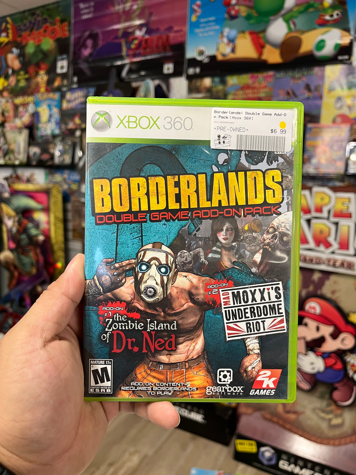 Borderlands Double Game Add-On Pack - Xbox 360 CIB