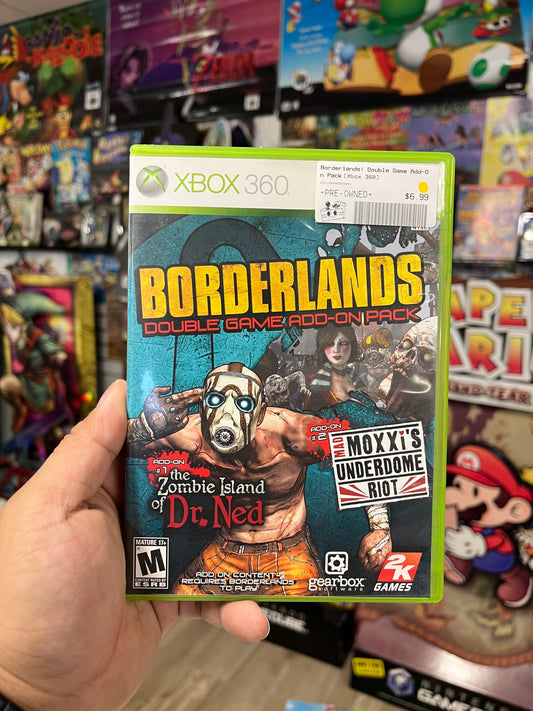 Borderlands Double Game Add-On Pack - Xbox 360 CIB