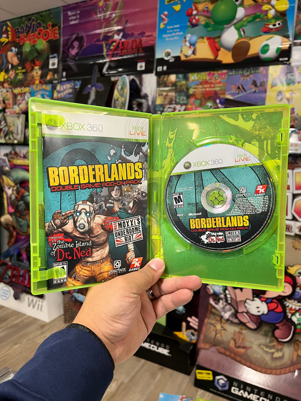 Borderlands Double Game Add-On Pack - Xbox 360 CIB