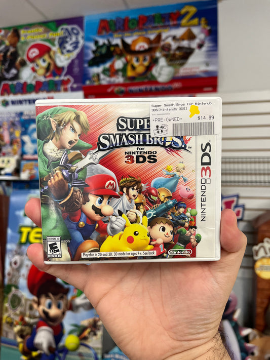 Super Smash Bros. - 3DS CIB