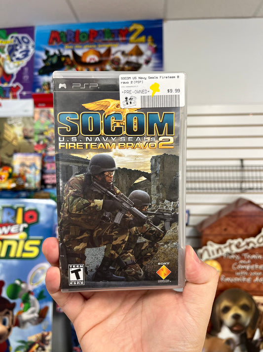 SOCOM US Navy Seals Fireteam Bravo 2 - PSP CIB