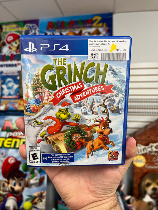The Grinch: Christmas Adventures - PS4 CIB