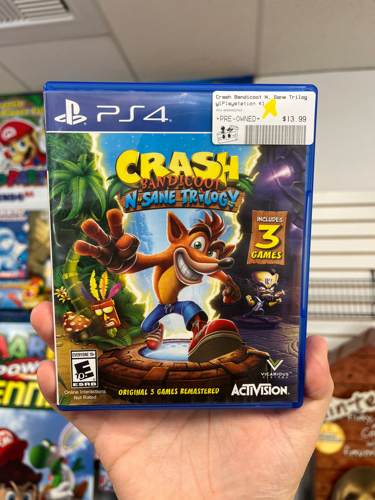 Crash Bandicoot N Sane Trilogy - PS4