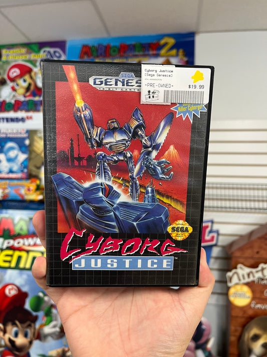 Cyborg Justice - Sega Genesis Boxed