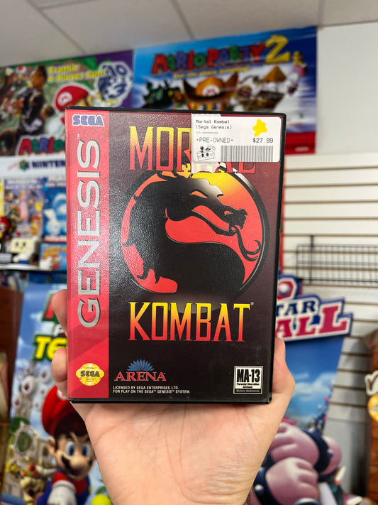 Mortal Kombat - Sega Genesis Boxed