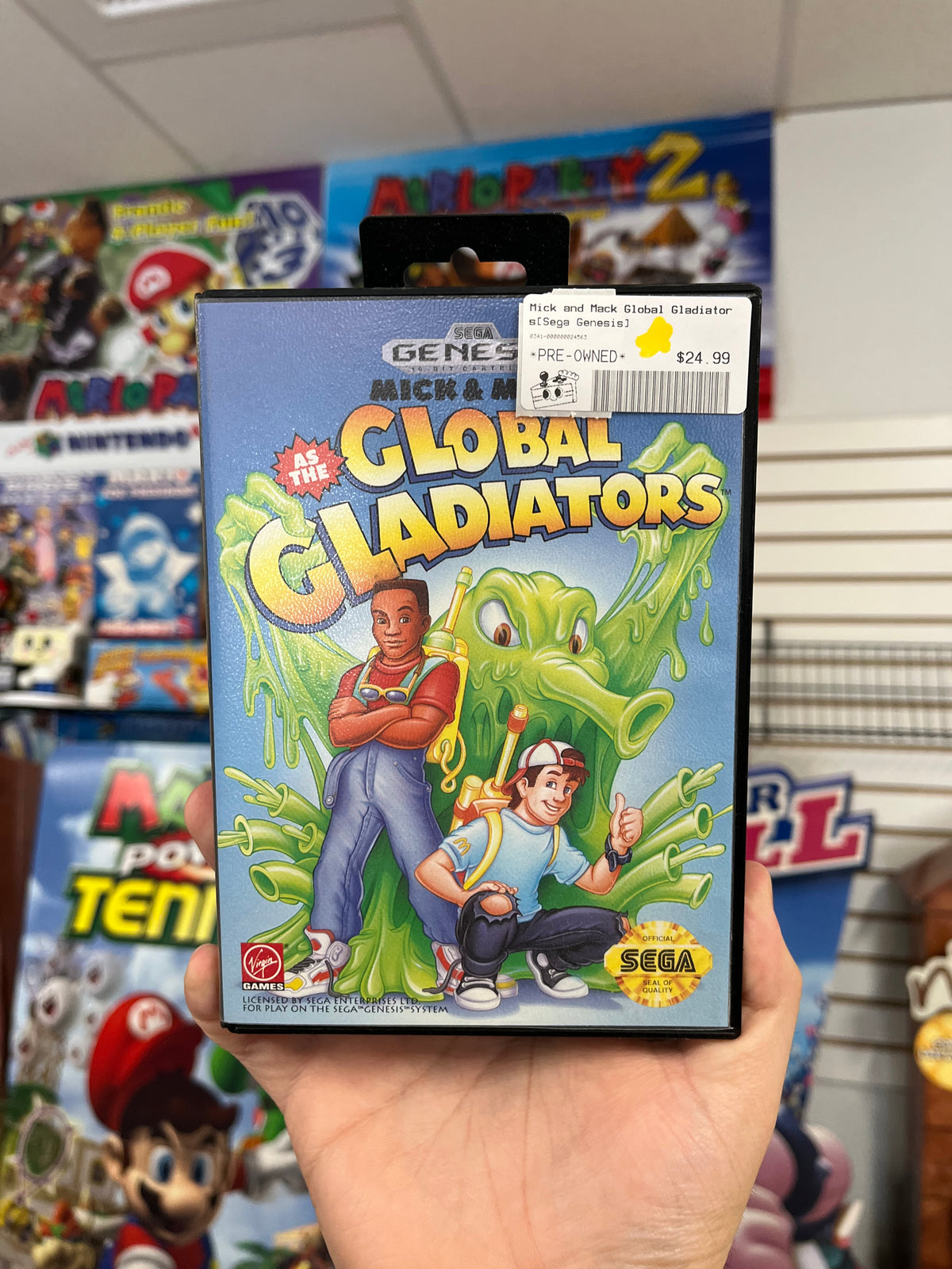 Mick and Mack Global Gladiators - Sega Genesis Boxed