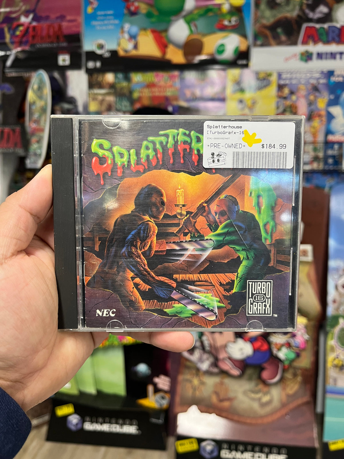 Splatterhouse - TurboGrafx-16 CIB