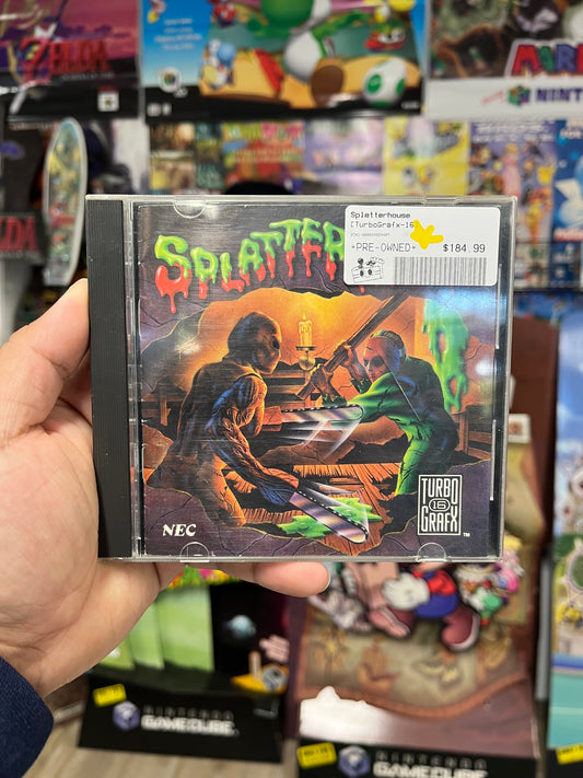Splatterhouse - TurboGrafx-16 CIB