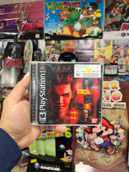 Countdown Vampires - PS1 CIB