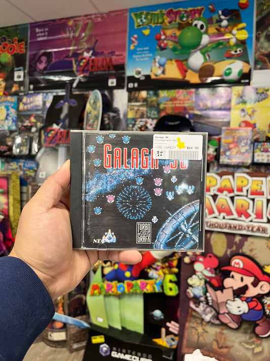 Galaga 90 - TurboGrafx-16 CIB