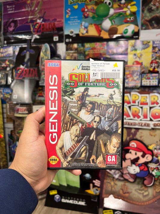 Soldiers of Fortune - Sega Gensis CIB