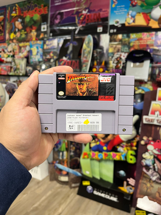 Indiana Jones' Greatest Adventures - SNES Loose