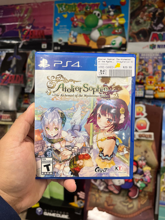 Atelier Sophie: The Alchemist of Mystery Book - PS4 Boxed