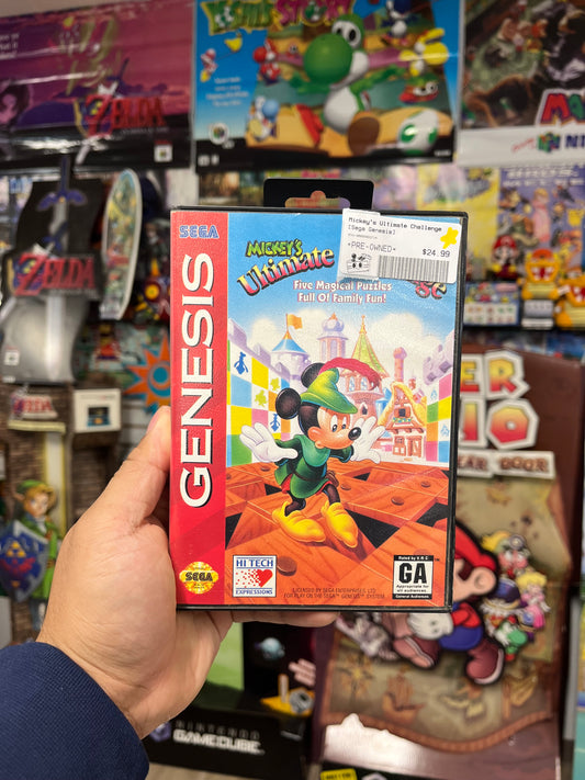 Mickey's Ultimate Challenge - Sega Gensis Boxed
