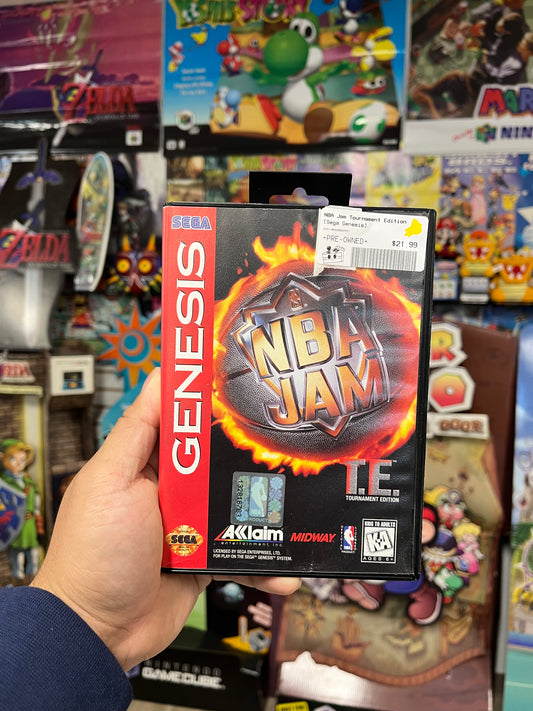 NBA Jam Tournament Edition - Sega Gensis CIB