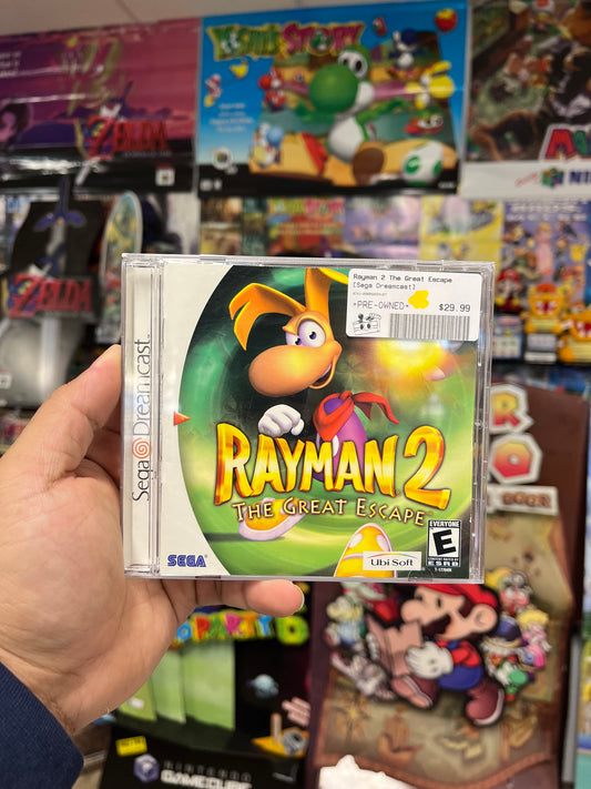 Rayman 2 The Great Escape - Sega Dreamcast CIB