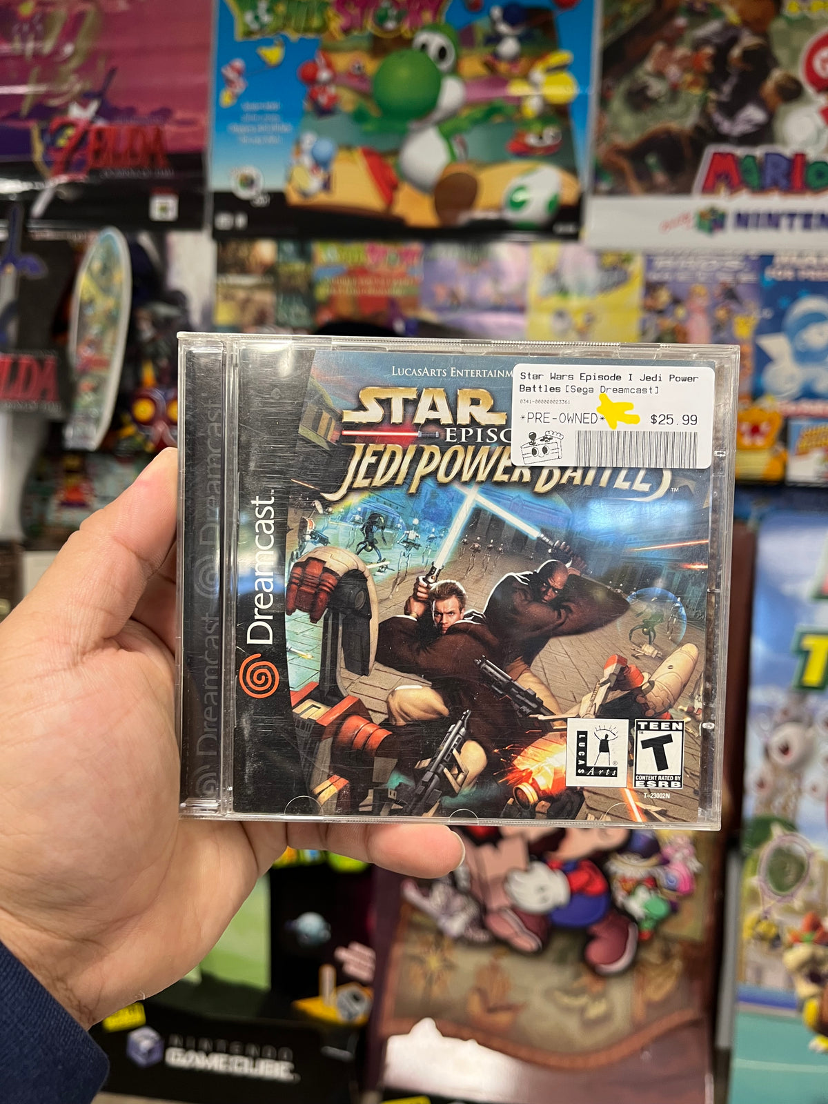 Star Wars Episode I Jedi Power Battles - Sega Dreamcast CIB