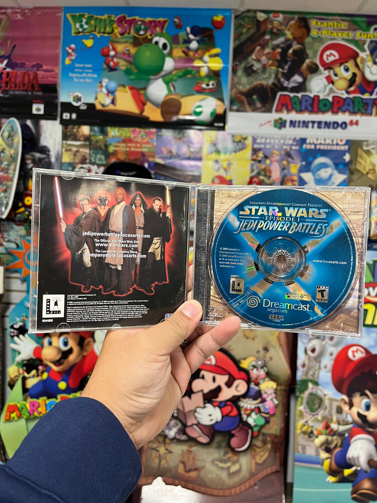Star Wars Episode I Jedi Power Battles - Sega Dreamcast CIB