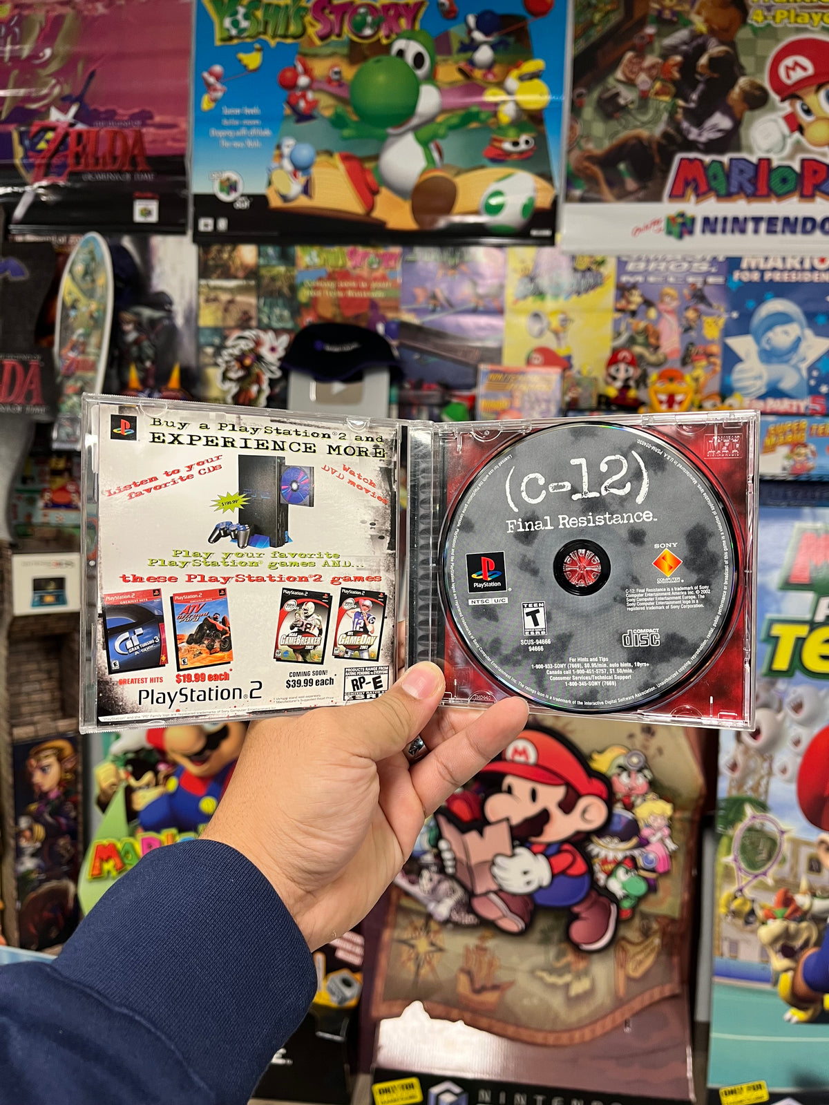 C-12 Final Resistance - PS1 CIB
