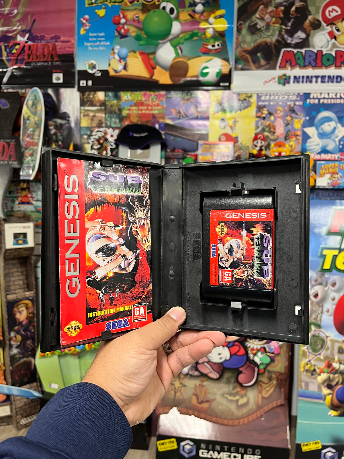 Sub Terrania - Sega Gensis CIB