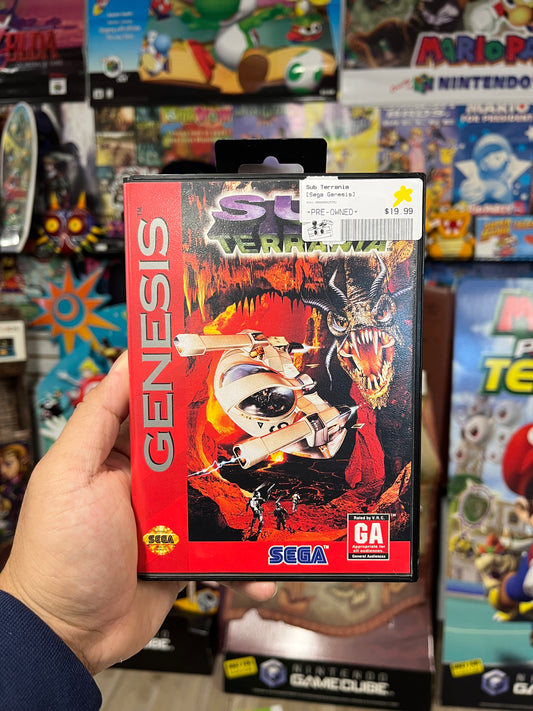 Sub Terrania - Sega Gensis Boxed