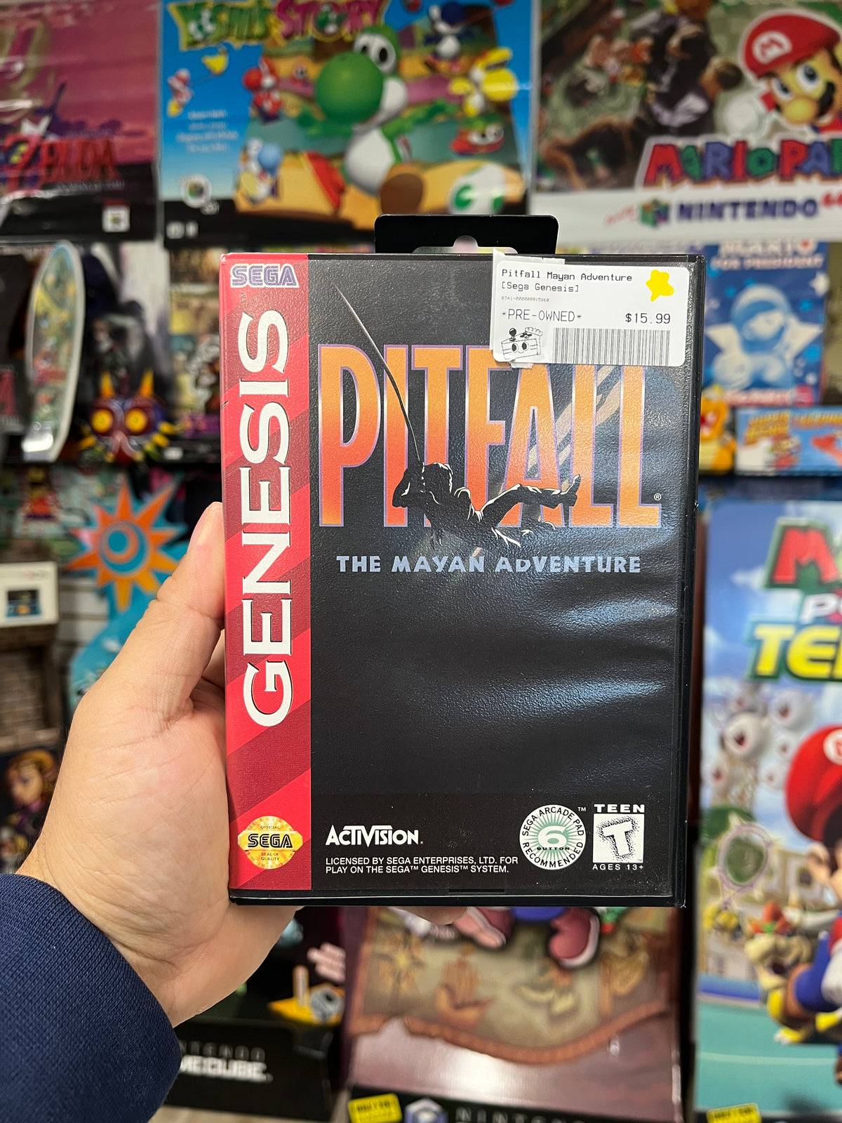 Pitfall Mayan Adventure - Sega Gensis Boxed