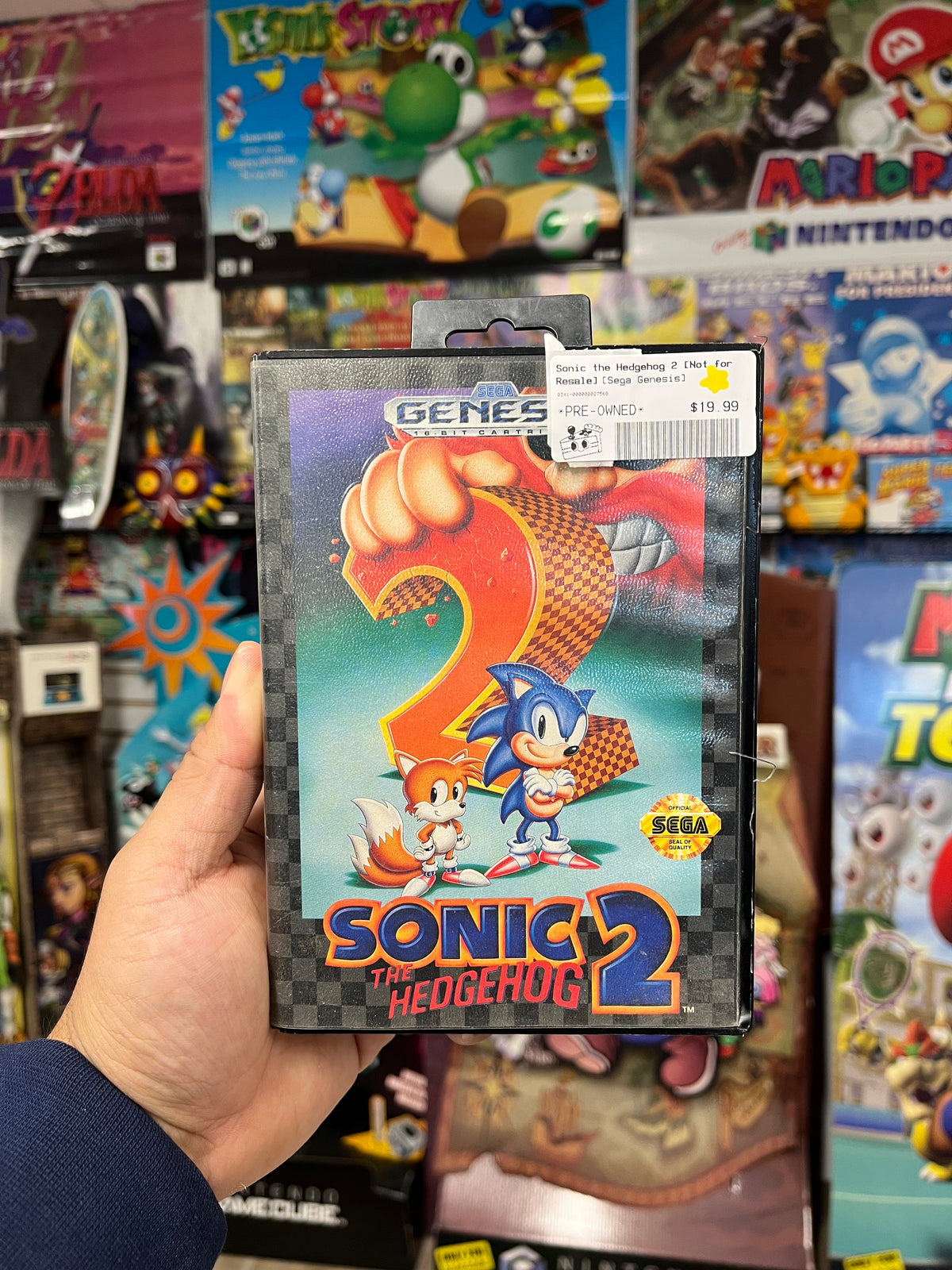 Sonic the Hedgehog 2 [Not for Resale] - Sega Gensis CIB