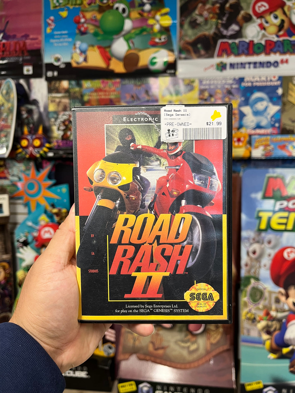 Road Rash II - Sega Gensis Boxed