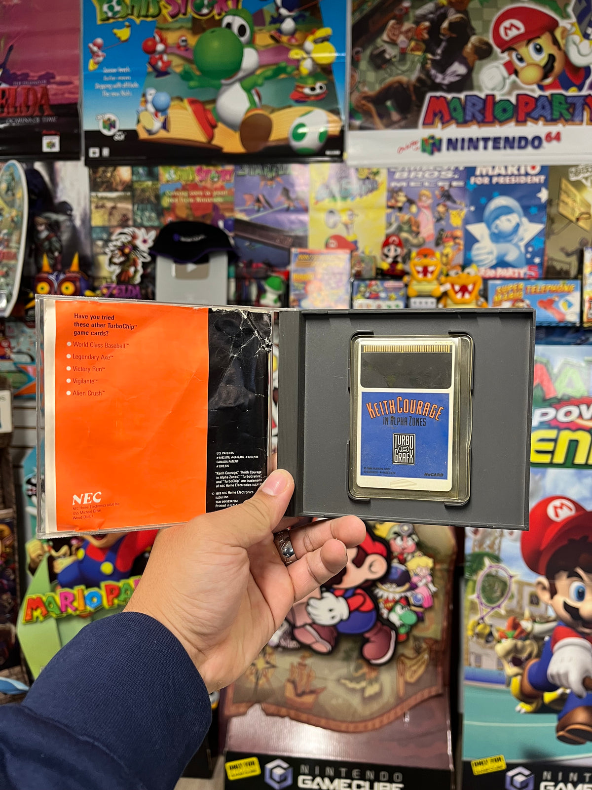 Keith Courage in Alpha Zones - TurboGrafx-16 CIB