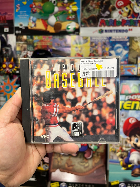 World Class Baseball - TurboGrafx-16 CIB