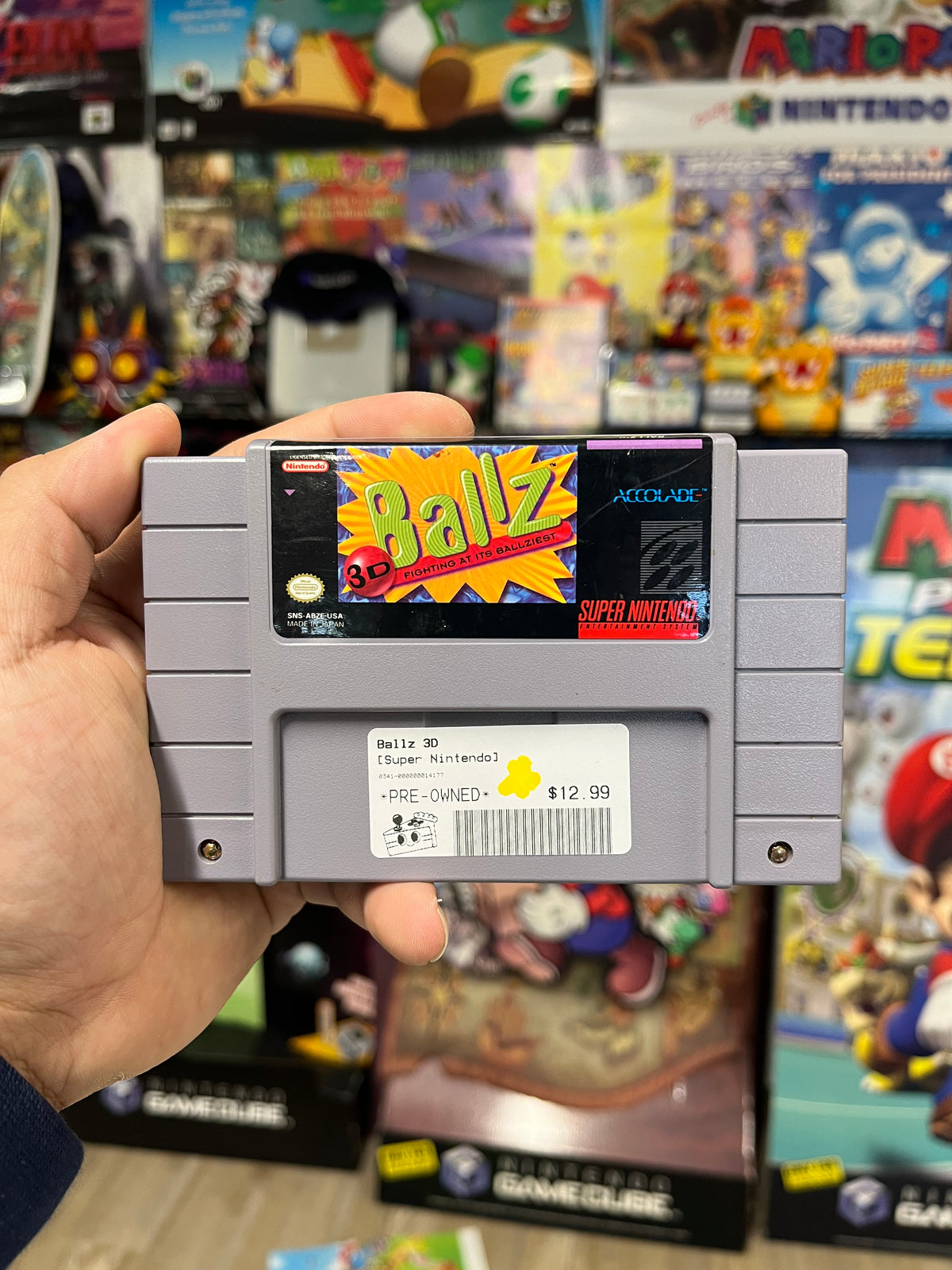 Ballz 3D - SNES Loose