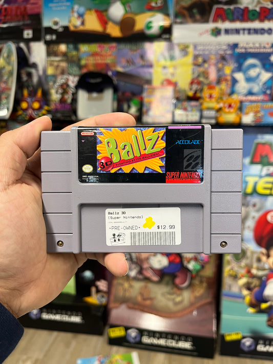 Ballz 3D - SNES Loose