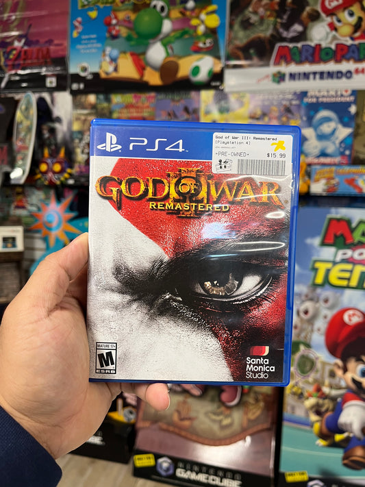 God of War III: Remastered - PS4 Boxed
