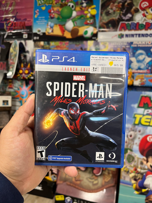 Marvel Spiderman: Miles Morales [Launch Edition] - PS4 CIB