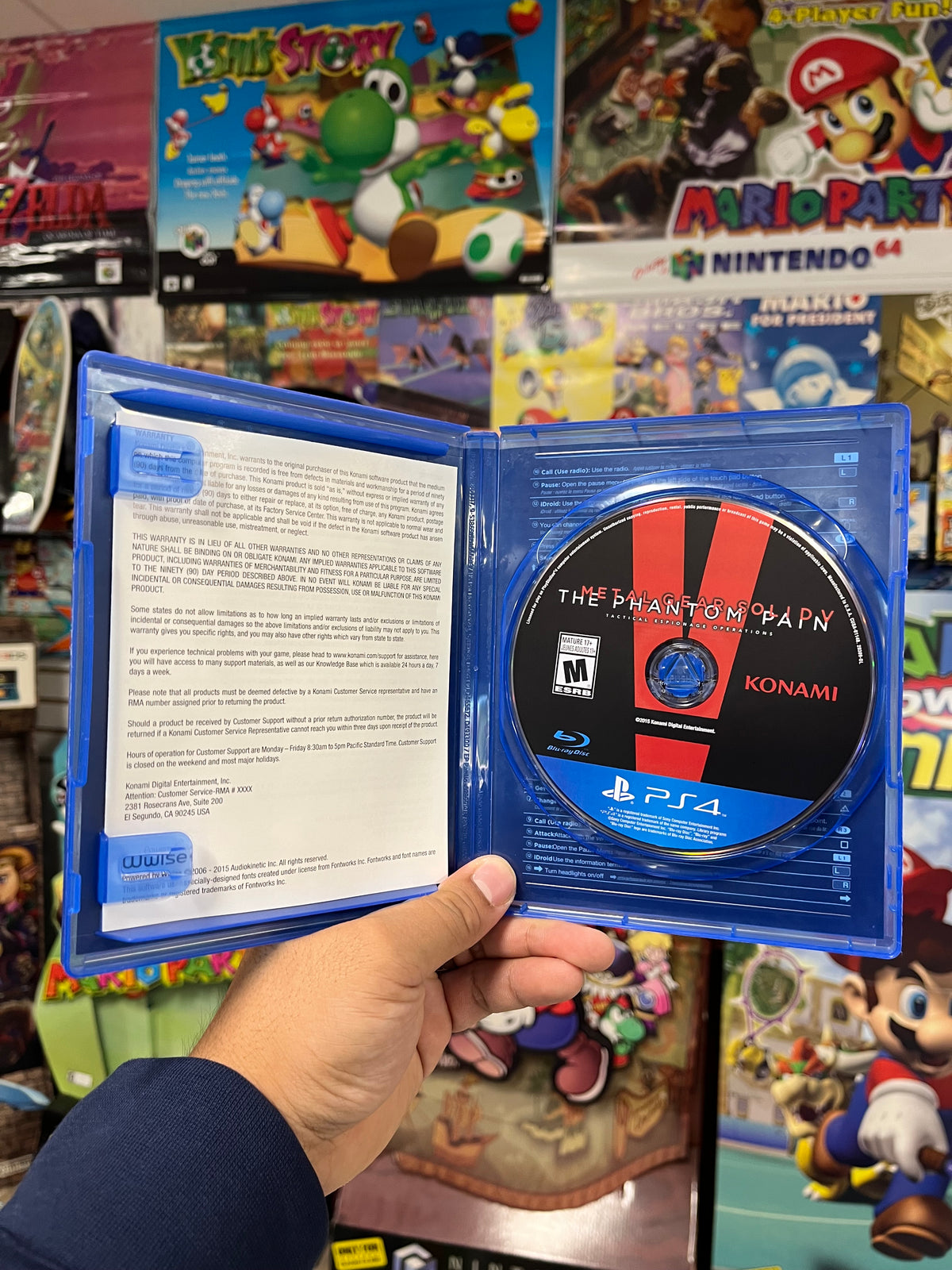 Metal Gear Solid V: The Phantom Pain - PS4 CIB