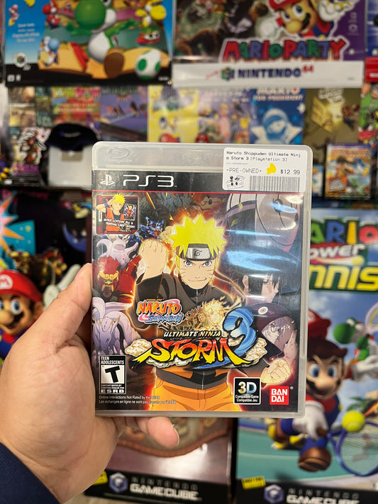 Naruto Shippuden Ultimate Ninja Storm 3 - PS3 CIB