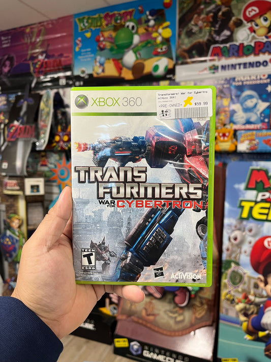 Transformers: War for Cybertron - Xbox 360 CIB