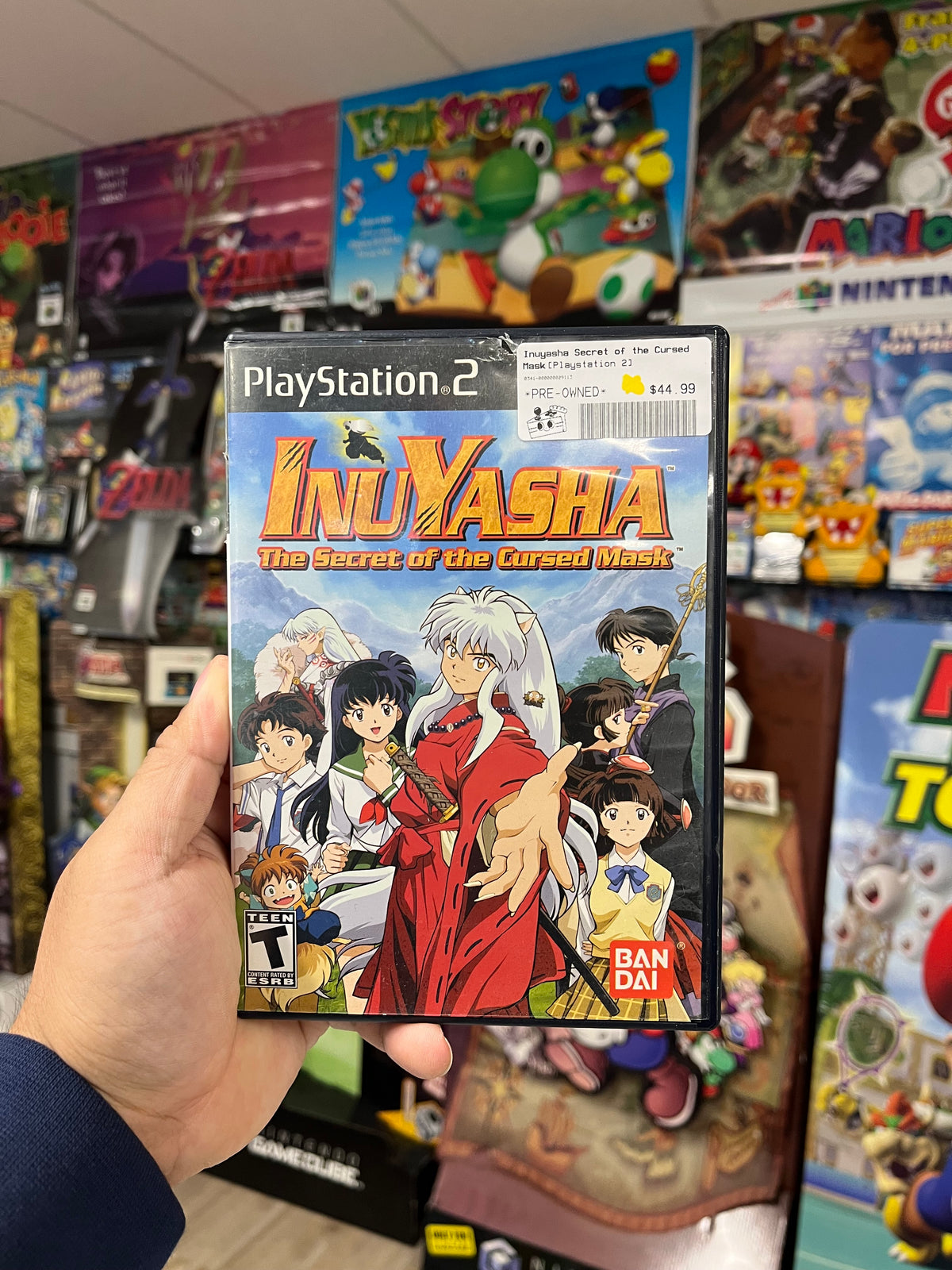 Inuyasha Secret of the Cursed Mask - PS2 CIB
