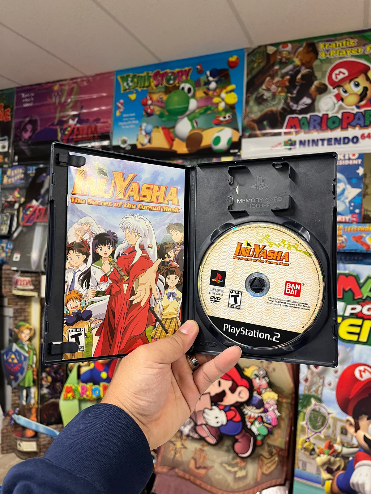 Inuyasha Secret of the Cursed Mask - PS2 CIB