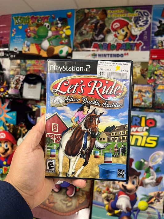 Let's Ride Silver Buckle Stables - PS2 CIB