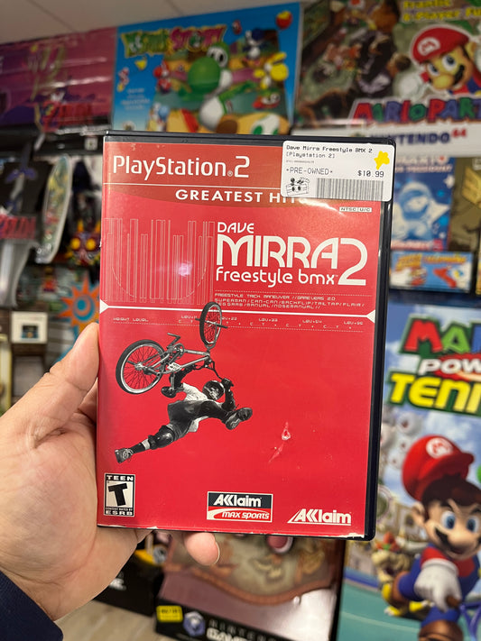 Dave Mirra Freestyle BMX 2 [Greatest Hits] - PS2 CIB