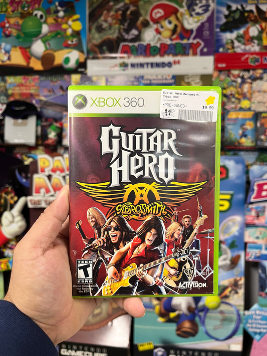 Guitar Hero Aerosmith - Xbox 360 CIB