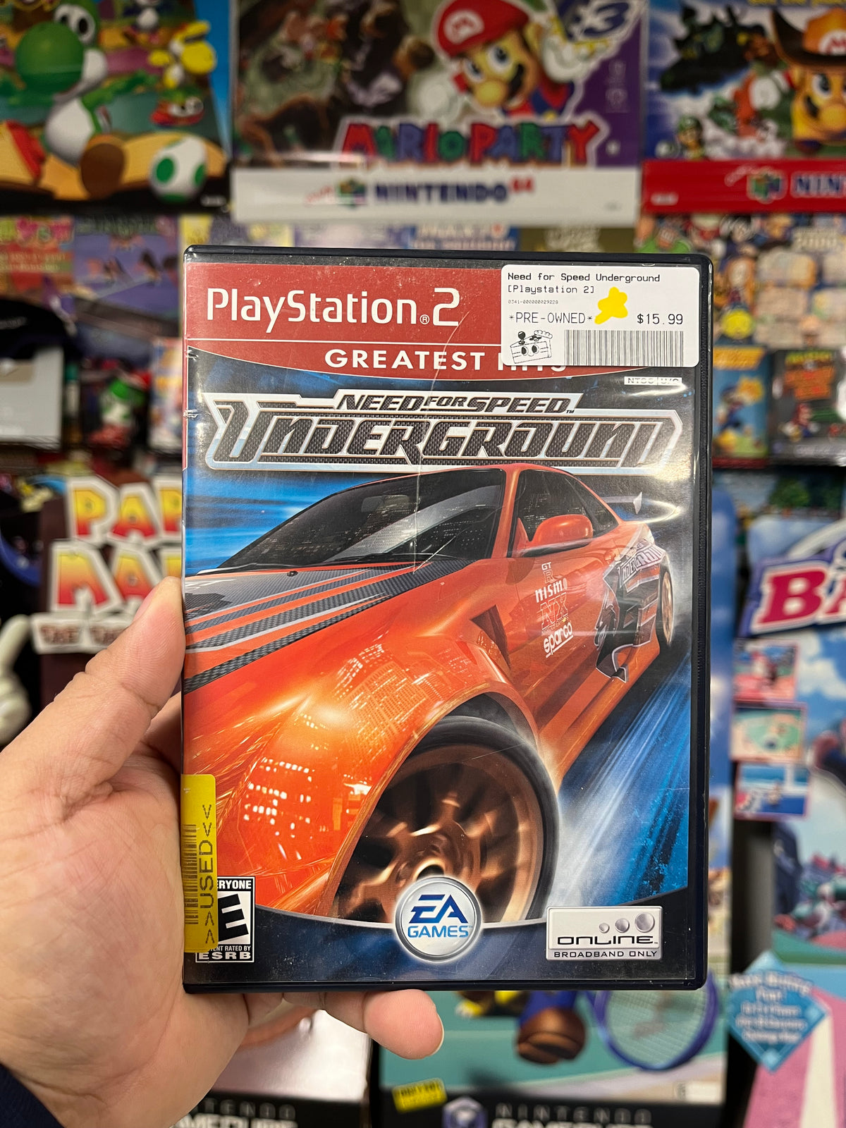 Need for Speed Underground [Greatest Hits] - PS2 CIB