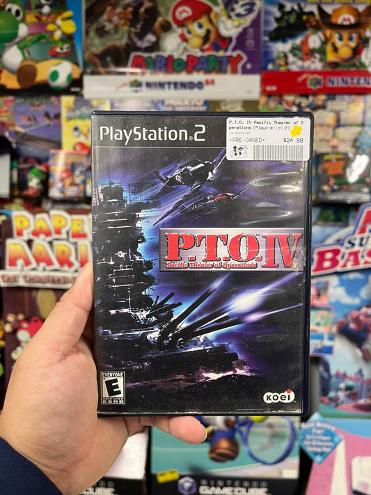 P.T.O. IV Pacific Theater of Operations - PS2 CIB